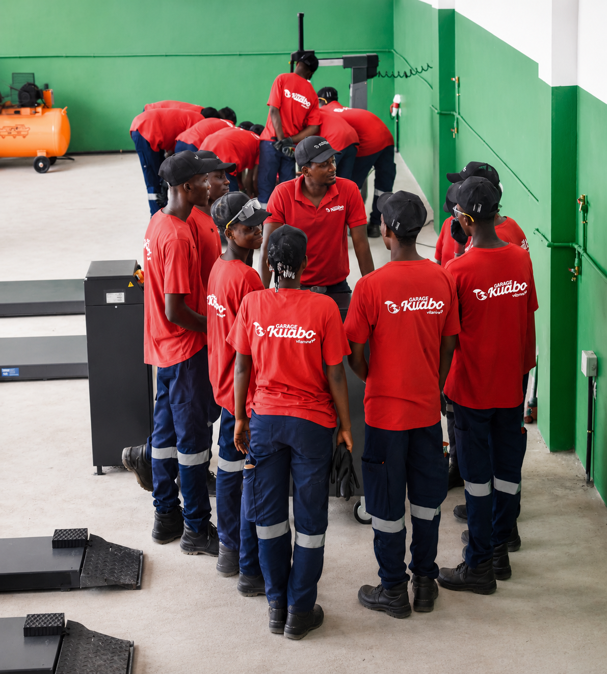 Engagement du Garage Kuabo